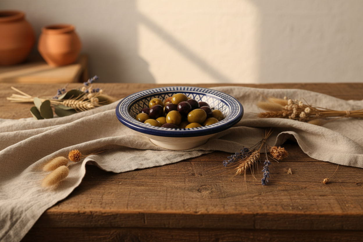 Plato cerámica Fez lifestyle