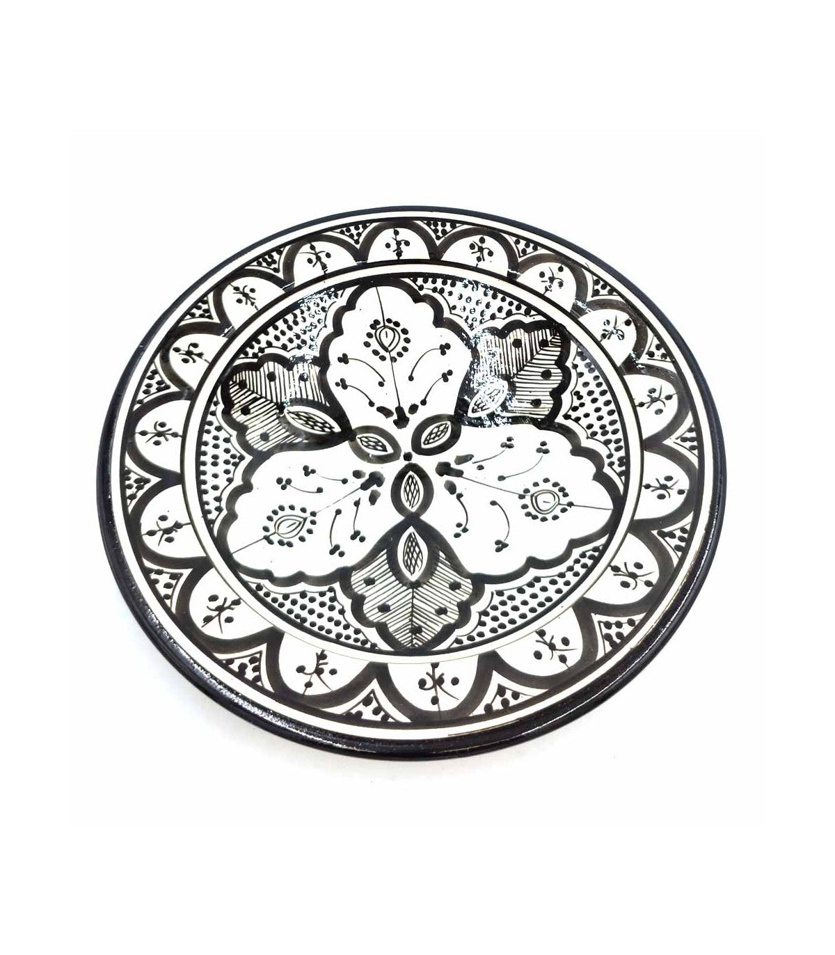 Asfi Andalusian Moroccan Ceramic Plate - Elegance and Authenticity in your Home 🏡