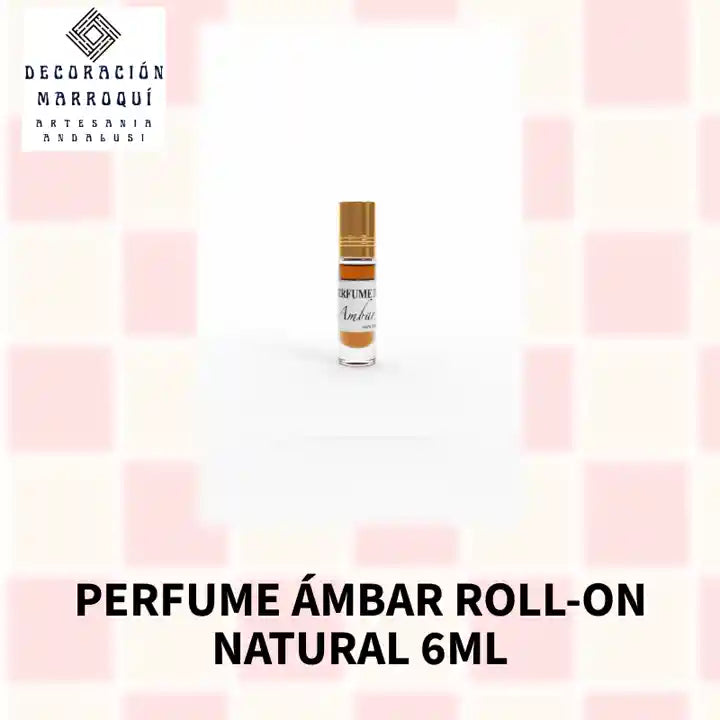 Perfume &Aacute;mbar Roll-On Natural 6ml by@Outfy