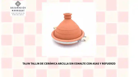 Tajin Tallin de Cer&aacute;mica Arcilla sin esmalte con Asas y Refuerzo by@Outfy