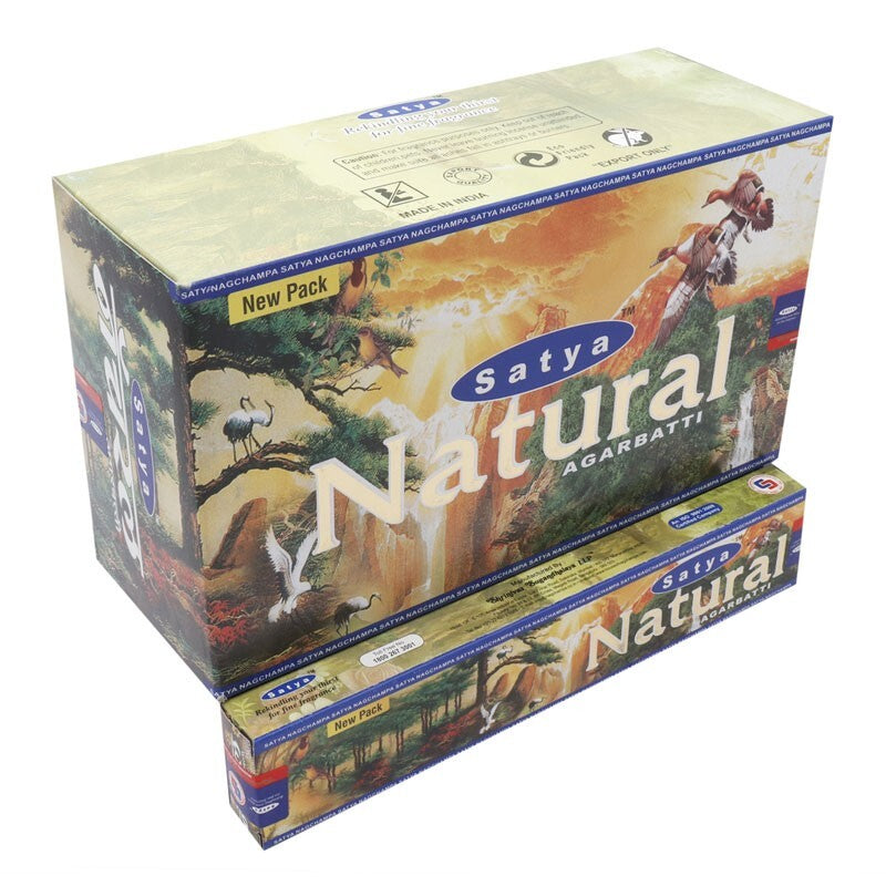 Incienso Satya Natural Agarbatti en varitas 15gr
