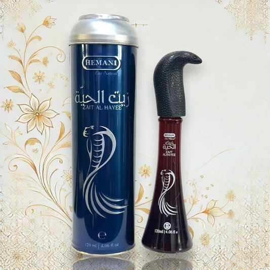 Huile de serpent Hemani ZAIT AL HAYEE 250 ml – Renforce, nourrit et revitalise vos cheveux