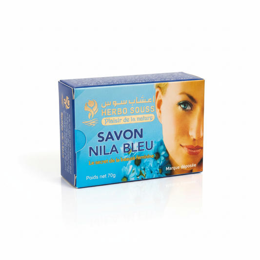 Savon Nila Bleu - Fondo Blanco