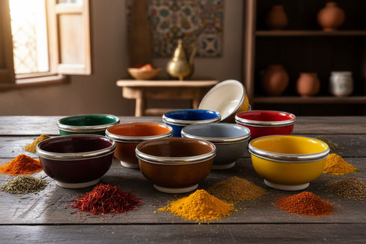 Still Life Cuencos Especieros