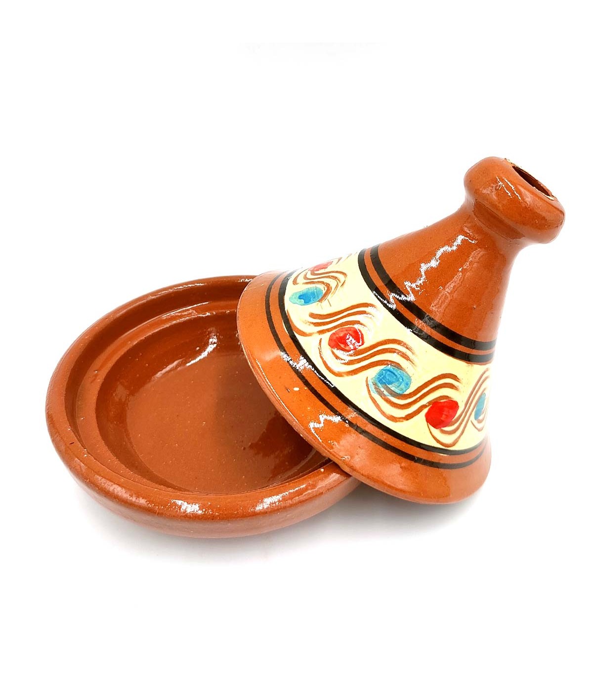 Small Moroccan Tagine for Tapas and Appetizers | Unique Ceramic Crafts | Suitable for Cooking