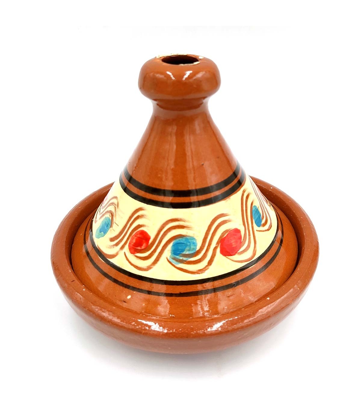 Small Moroccan Tagine for Tapas and Appetizers | Unique Ceramic Crafts | Suitable for Cooking