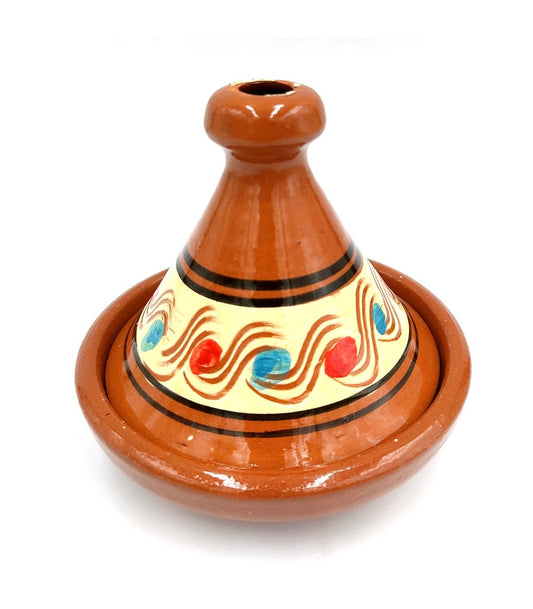 Small Moroccan Tagine for Tapas and Appetizers | Unique Ceramic Crafts | Suitable for Cooking