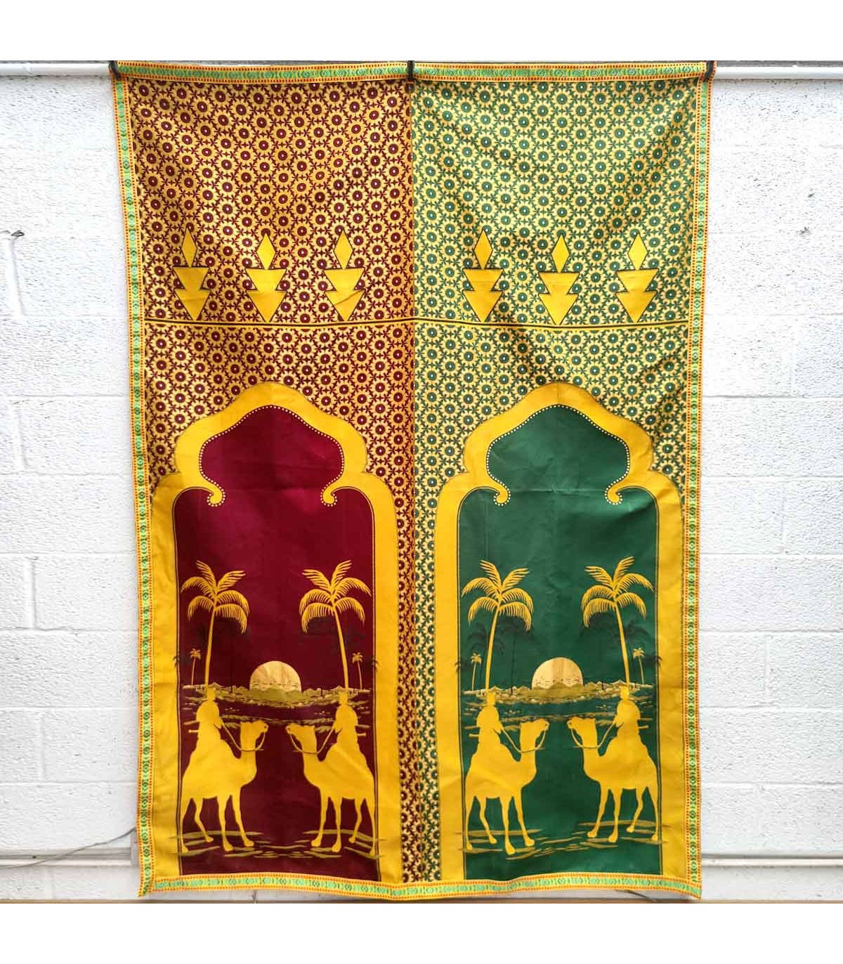 Tissu Mural Marocain Jaima - Modèle Sahara : Transformez vos espaces en coins magiques