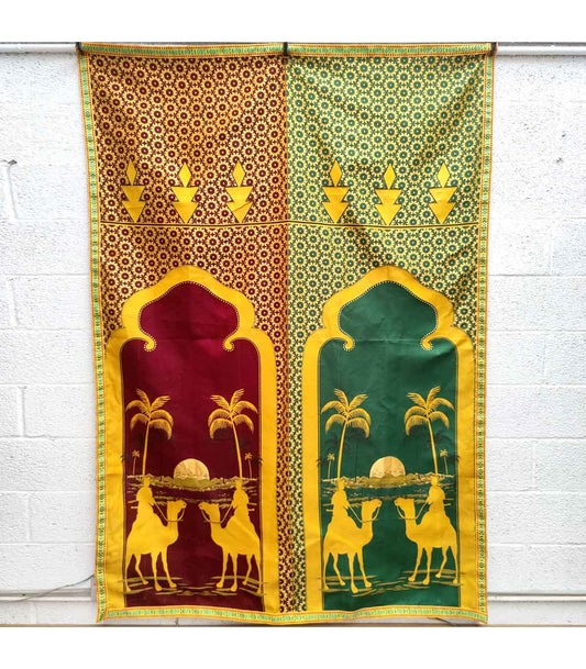 Moroccan Jaima Wall Fabric - Sahara Model: Transform your Spaces into Magical Corners
