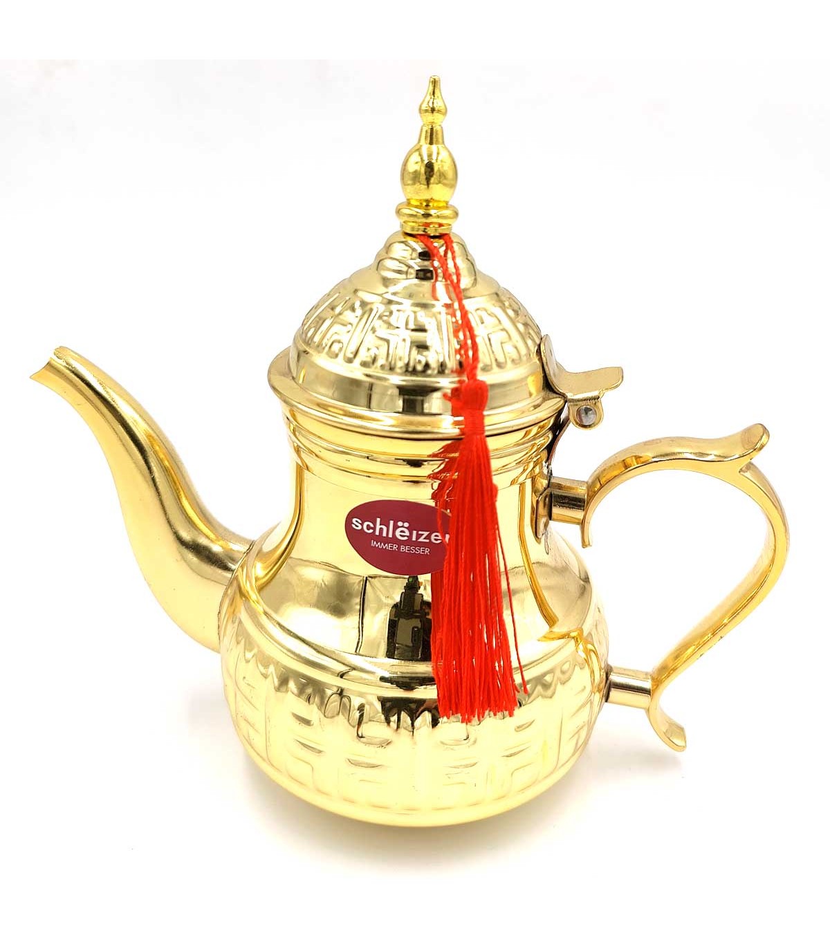 Golden Stainless Steel Teapot for Moorish Tea for Your Moments of Calm and Flavor